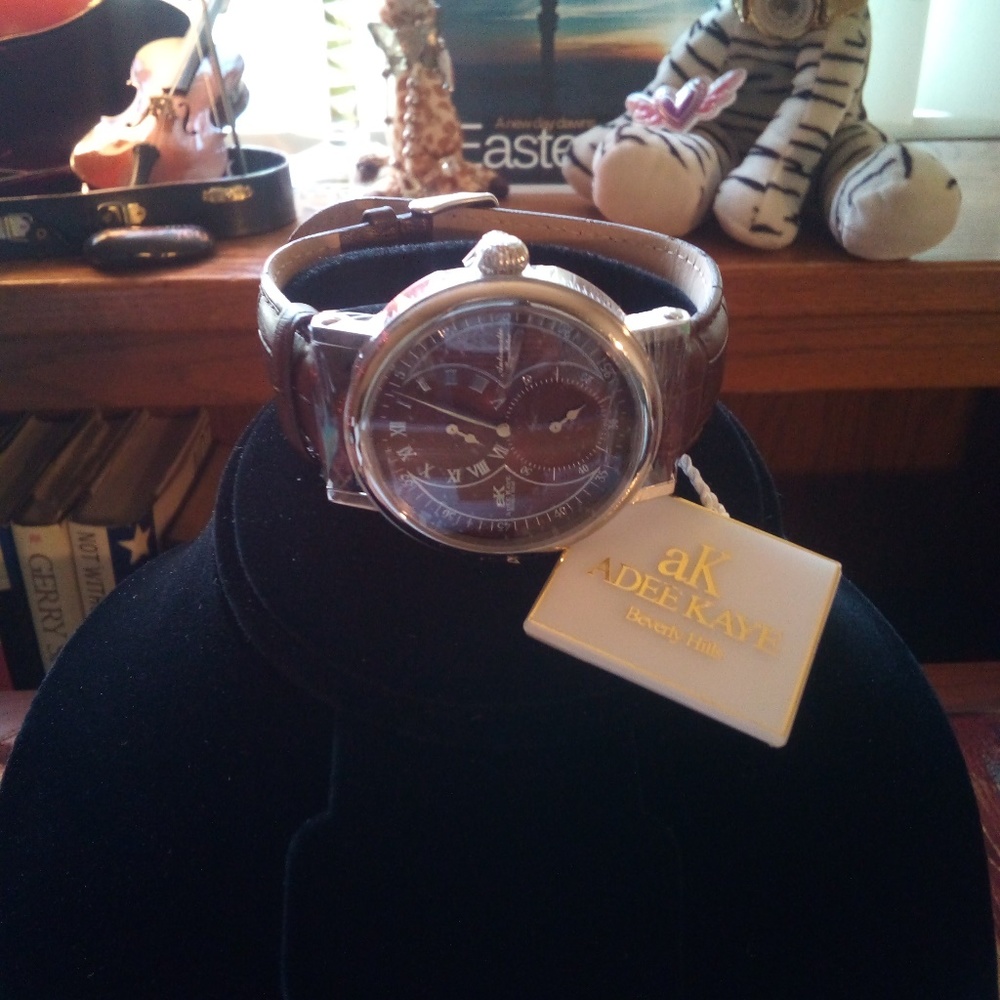Adee Kaye 20-Jewels Automatic Designers Watch